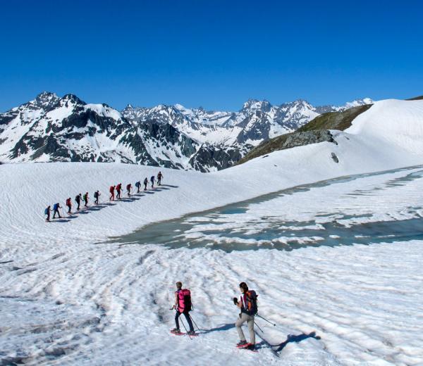 Inverno sulle ciaspole con Guide Trek Alps
